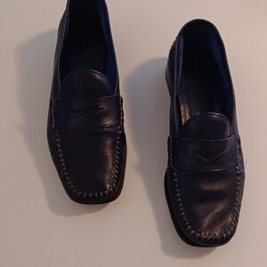 Cole Haan Navy Blue Loafers